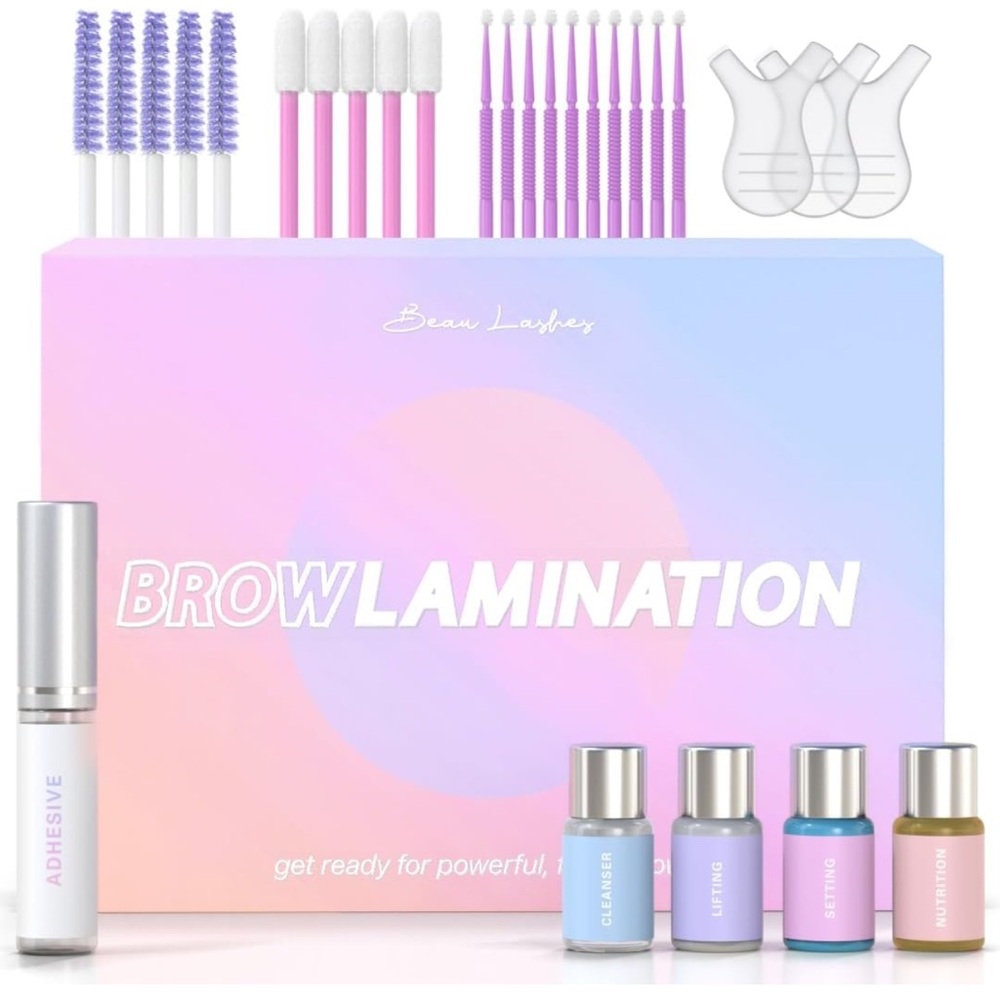 NWT Beau Lash Eye Brow Lamination Kit ( All You Need in one box )